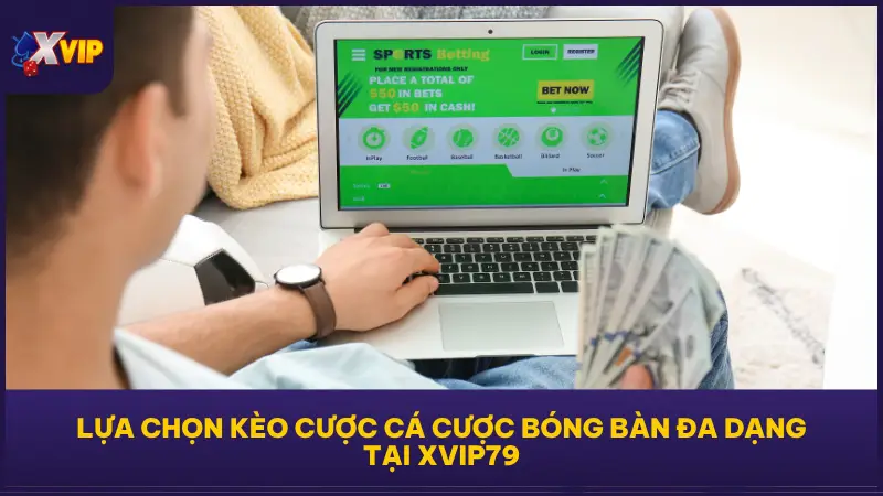  Hệ thống kèo cá cược bóng bàn tại XVIP79 được trình bày đơn giản