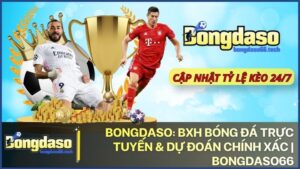 bongdaso 66 cap nhat bxh bong da so